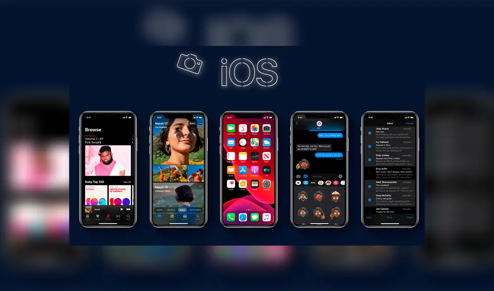 La versión final de iOS 13 se lanzará oficialmente a mediados de septiembre.