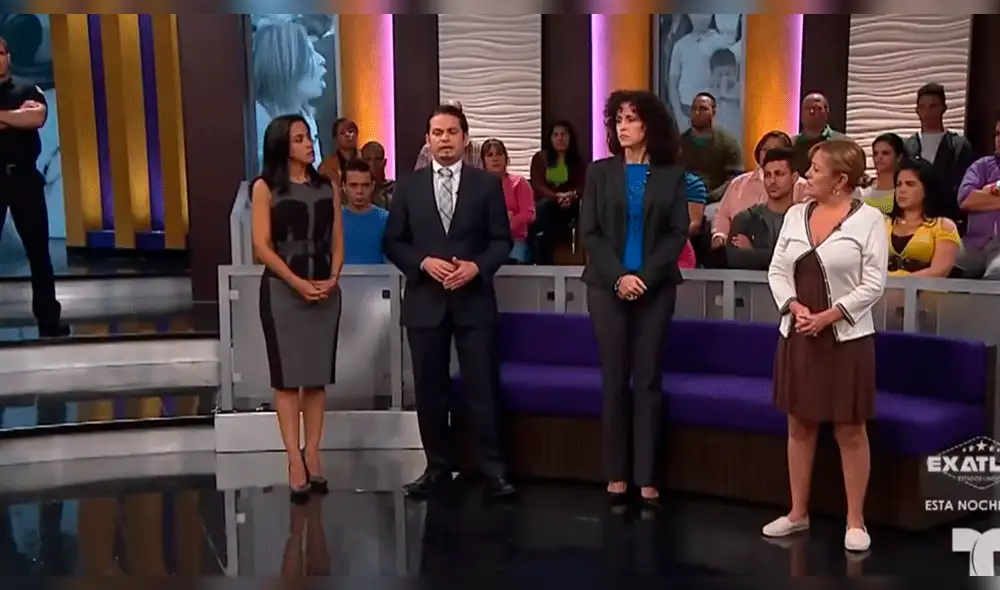 Ana María Polo incómoda por error en litigantes de Caso Cerrado [VIDEO]