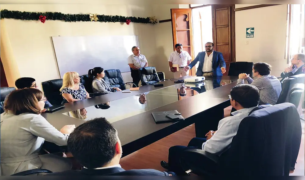 Coordinación. Gasco Arrobas se reunió con representantes del Banco Mundial, a quienes entregó documentación. Coordinación. Gasco Arrobas se reunió con representantes del Banco Mundial, a quienes entregó documentación.