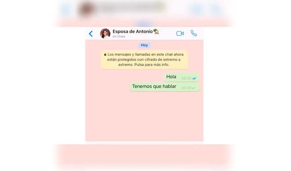 WhatsApp: joven termina con amante por su esposa, pero ella hace esto al descubrir su engaño [FOTOS]
