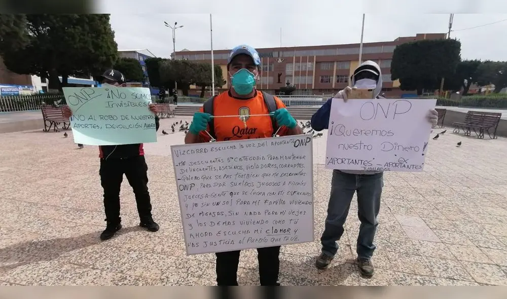 Piden tener acceso a sus aportes debido a la crisis del COVID-19.