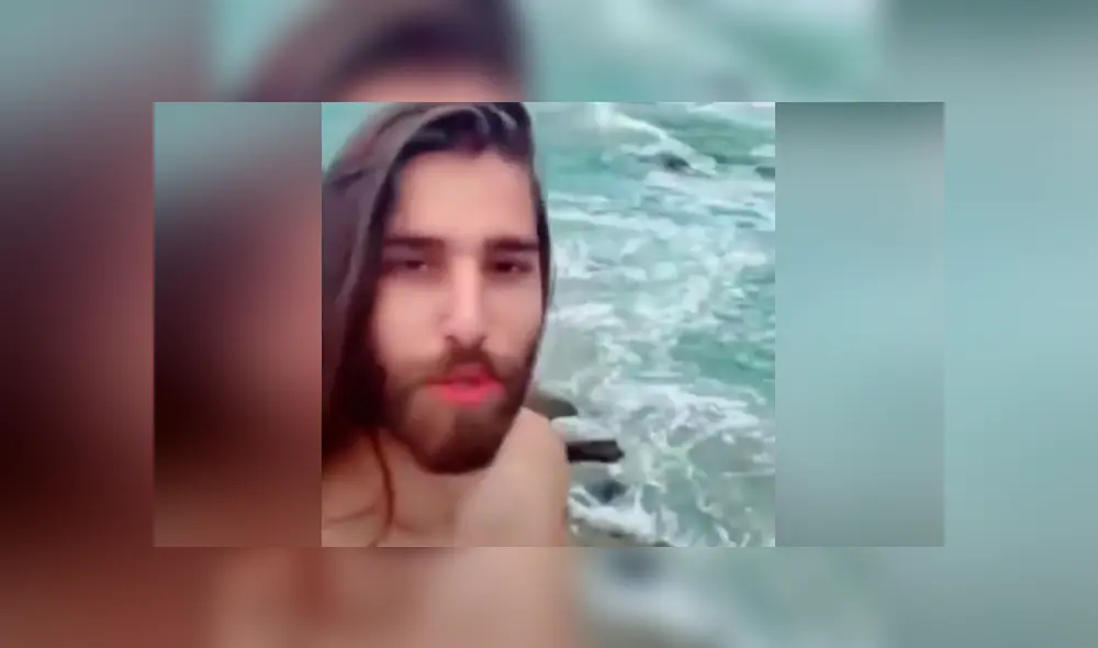 Desliza hacia la izquierda para ver la reacción que tuvo el hombre tras colocarse en la orilla de un acantilado. El video es viral en Facebook.