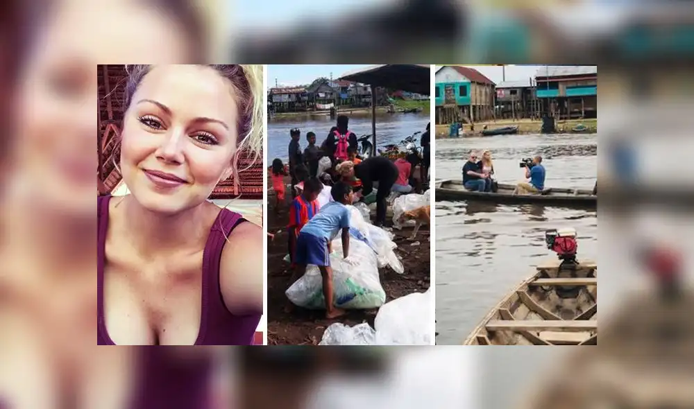 Ciudadana americana que limpia un río en Iquitos no será deportada