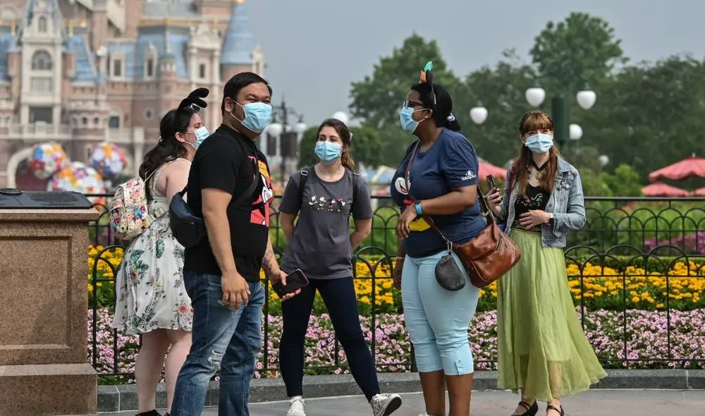 Shanghai Disneyland Park es el primer centro de atracción turística que abre en todo el mundo. Foto: AFP