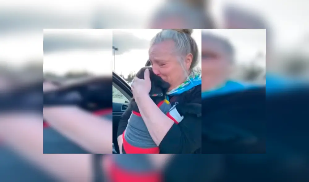 Video es viral en YouTube. Su hija decidió sorprenderla obsequiándole un labrador parecido al que había perdido hace un año y su emotiva reacción ha dado la vuelta al mundo