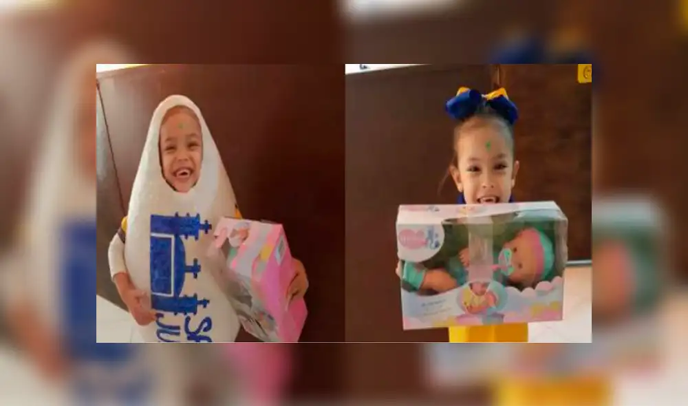 Facebook: sus padres la disfrazaron de huevo, se volvió viral y hasta recibió premios [FOTO] 