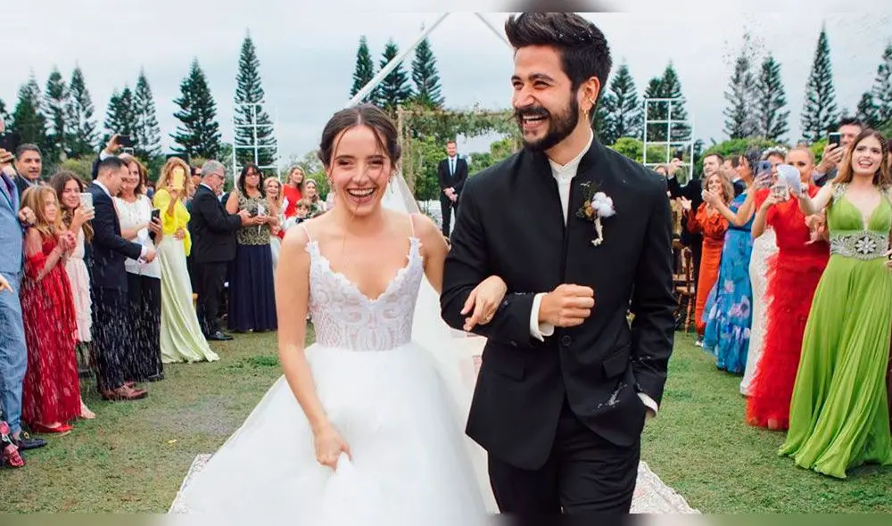 Evaluna Montaner y Camilo Echeverry: primeras imágenes de su matrimonio Evaluna Montaner y Camilo Echeverry: primeras imágenes de su matrimonio