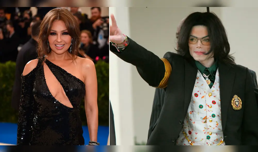 Thalía golpeó con fuerza a Michael Jackson en su último concierto en México [VIDEO]