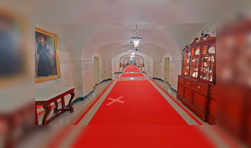 El hogar de Donald Trump alberga innumerables cuadros y pasadizos. Foto: Google Maps