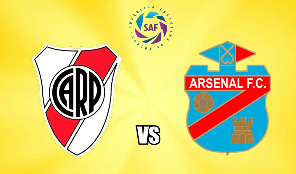 River Plate vs. Arsenal EN VIVO: horarios y canales de la jornada 10 de la Superliga Argentina