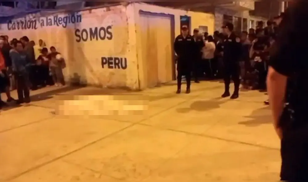 La víctima fue identificada como Edinson Torres León (24). Foto: Radio RSD