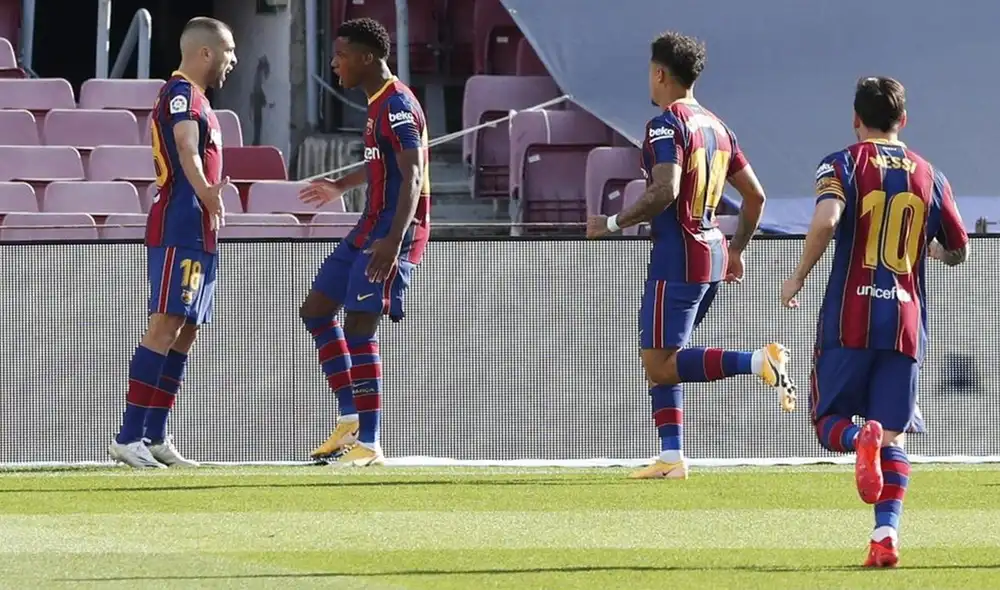 Barcelona y Real Madrid empatan 1-1 por LaLiga. Foto: EFE Barcelona y Real Madrid empatan 1-1 por LaLiga. Foto: EFE