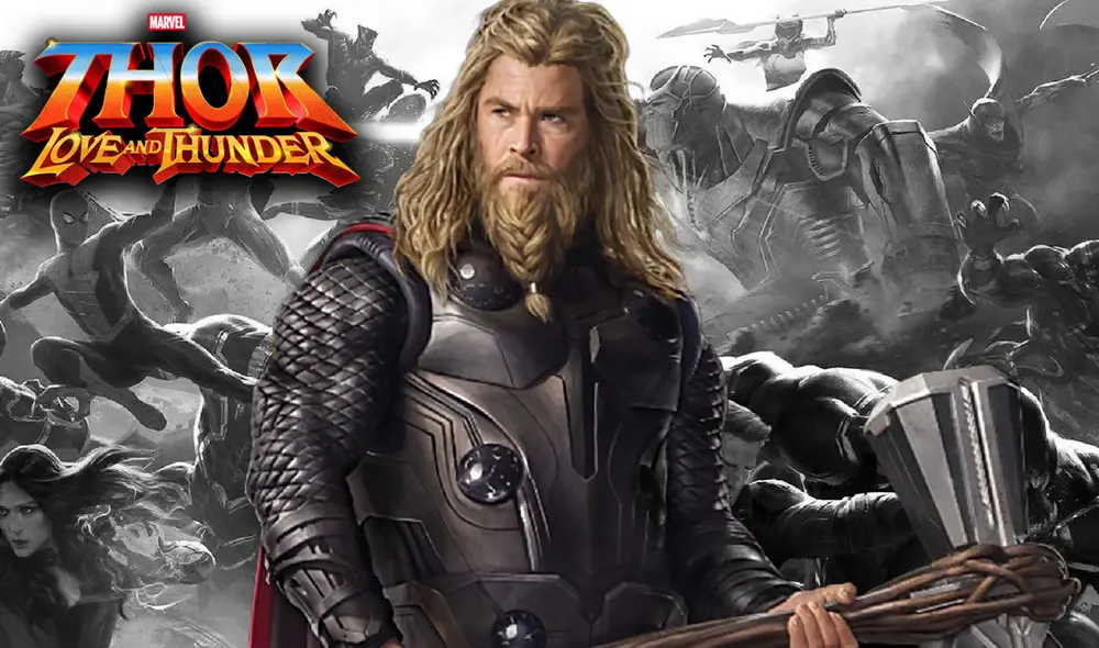 Thor: love and thunder planea estrenarse en febrero de 2022. Foto: composición/Marvel Studios Thor: love and thunder planea estrenarse en febrero de 2022. Foto: composición/Marvel Studios