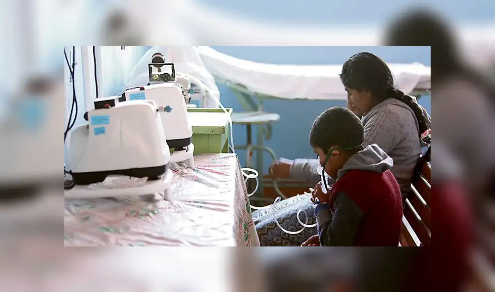 Aumentan infecciones respiratorias agudas en Arequipa y Caylloma 