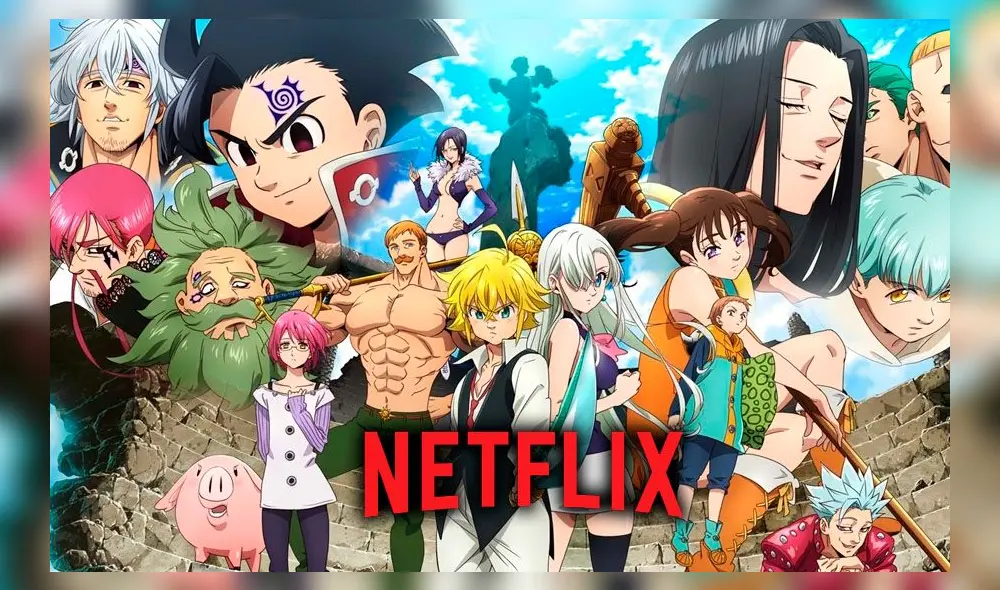 Nanatsu no Taizai 3 llega a Netflix. Créditos: Netflix