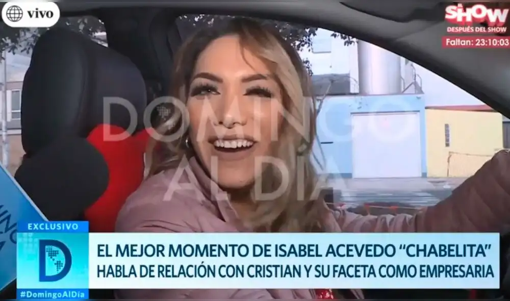 'Chabelita' contó detalles no conocidos de su relación con el cumbiambero 'Chabelita' contó detalles no conocidos de su relación con el cumbiambero