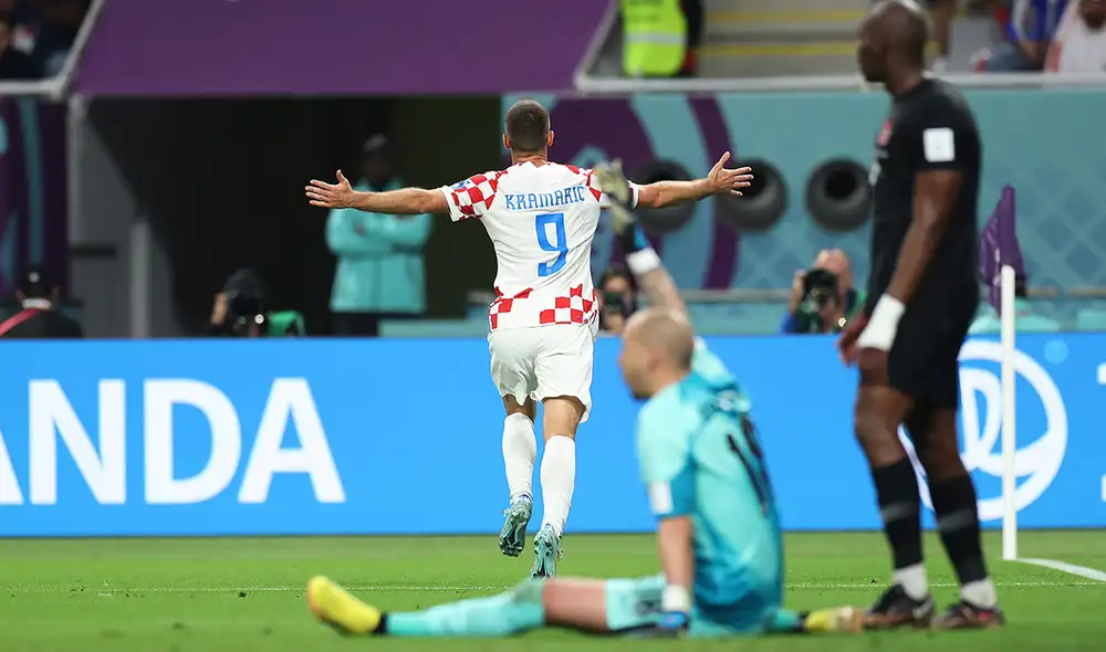Croacia eliminó a Canadá del Mundial Qatar 2022. Foto: Twitter