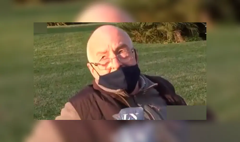 El jubilado se aburrió de estar “55 días encerrado” y decidió romper la cuarentena.