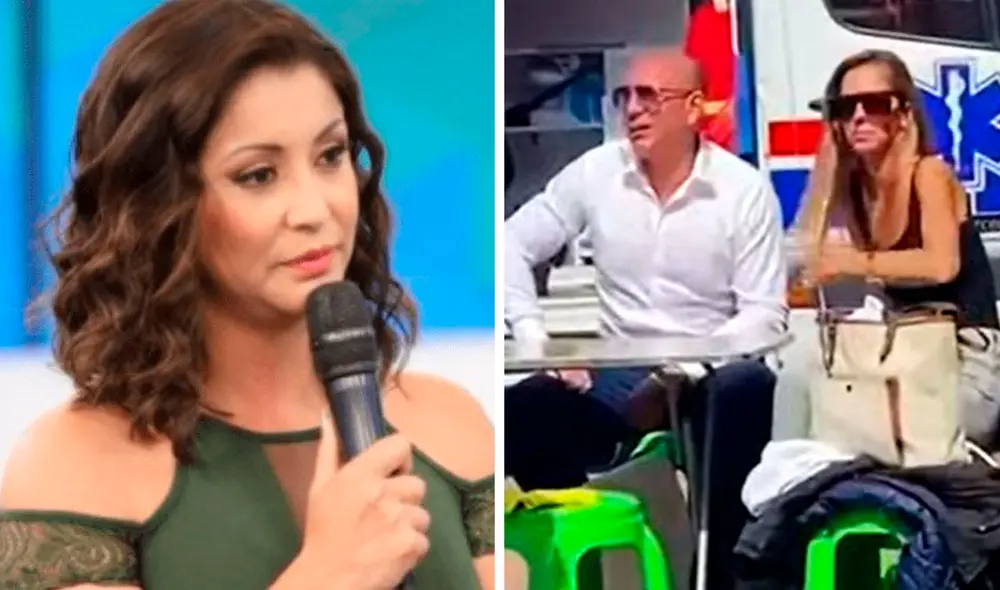 Karla Tarazona y Rafael Fernández aún son esposos a pesar de su separación. Foto: captura ATV/captura Panamericana