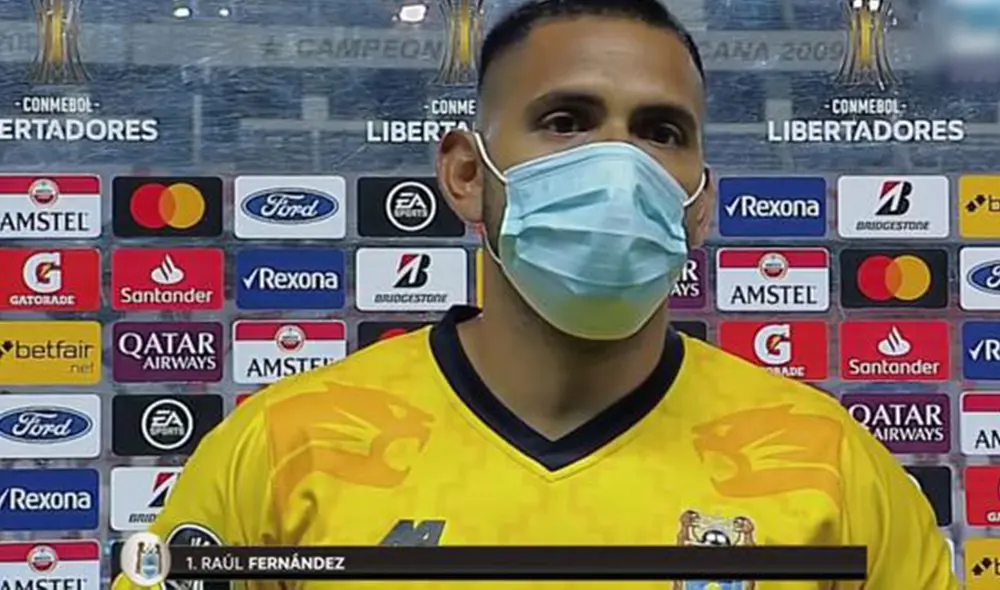 A pesar de los cuatro goles en contra, el portero fue elegido la figura del partido. Foto: Captura de TV/Fox Sports