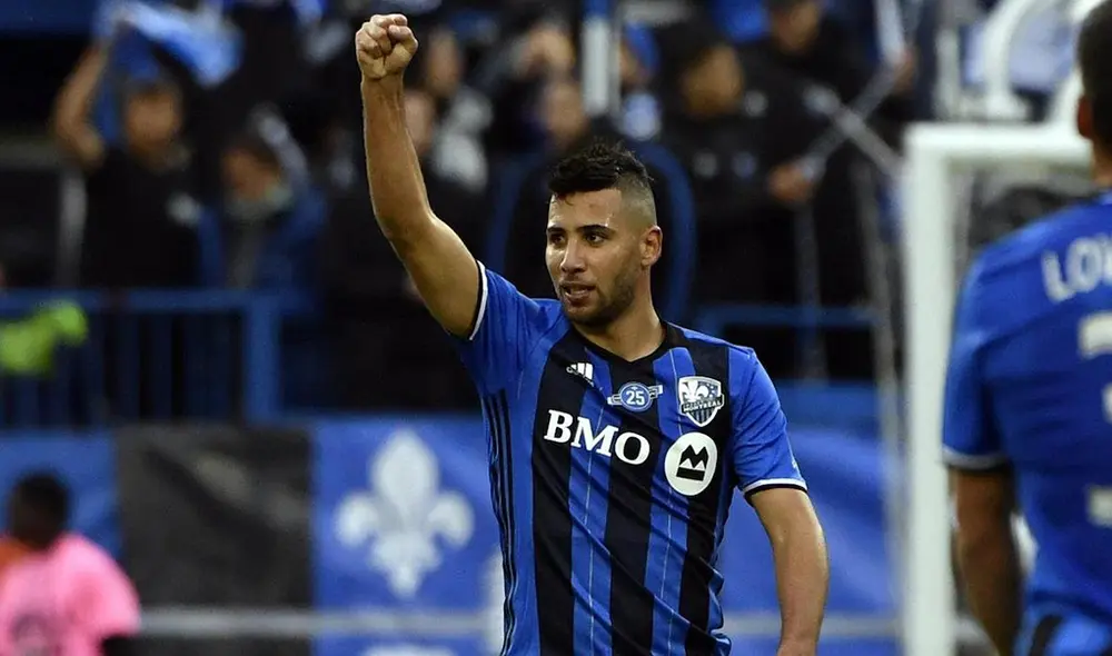 Taider se convirtió en el primer jugador argelina en anotar un gol en la Concachampions. Foto: Twitter.