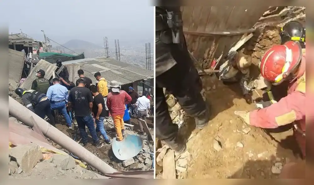 Hombre se salva de morir tras derrumbe en el callao | Créditos: difusión / Municipalidad del Callao Hombre se salva de morir tras derrumbe en el callao | Créditos: difusión / Municipalidad del Callao