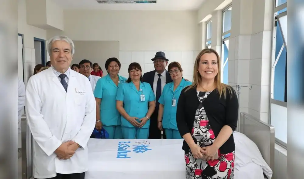  Inauguran nuevo pabellón de pediatría en el  hospital Guillermo Almenara