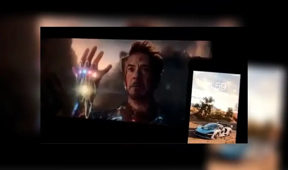 Video es viral en YouTube. Según el joven, el chasquido de Iron Man que se produjo a la medianoche eliminó todos sus problemas del 2019. Foto: Captura.