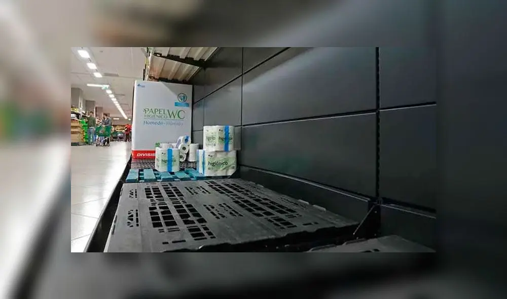 El temor a la cuarentena generó que miles de personas realicen excesivas compras en los supermercados. Foto: Difusión