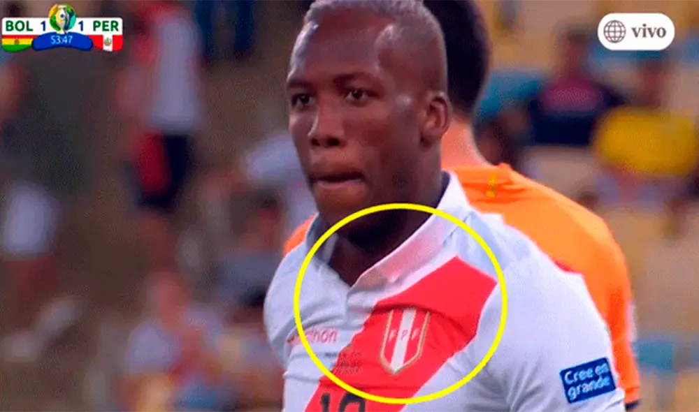 Marathon respondió sobre el supuesto desteñido en la camiseta de Perú en la Copa América 2019. | Foto: América TV Marathon respondió sobre el supuesto desteñido en la camiseta de Perú en la Copa América 2019. | Foto: América TV