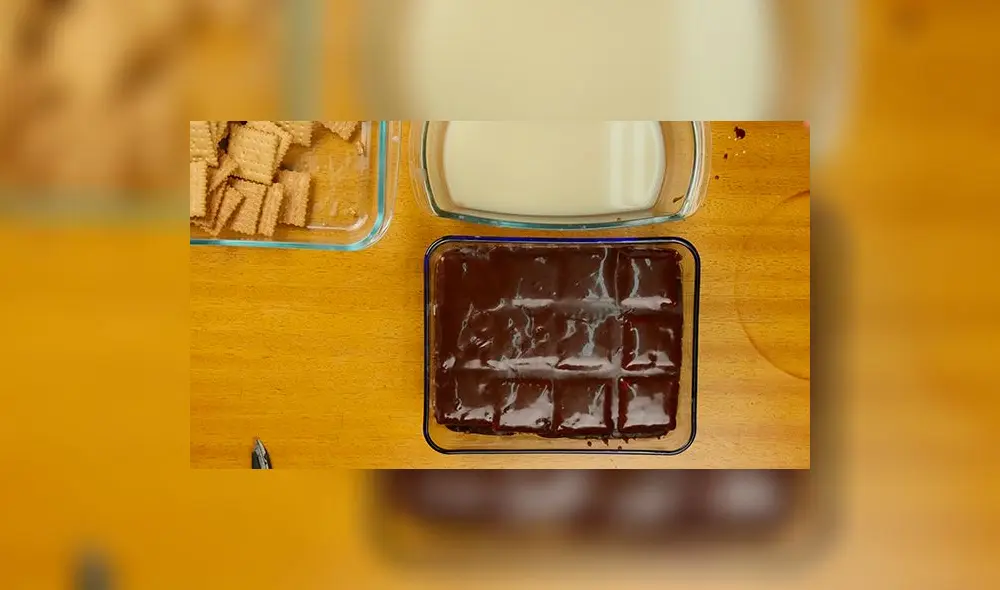 Cómo preparar torta de galletas [receta y video]