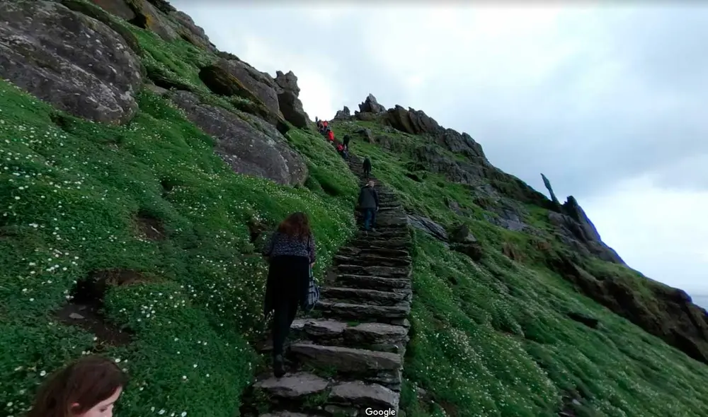 Desliza las imágenes para ver cómo luce realmente la isla en la que se filmó varias películas de Star Wars. Fotocaptura: Google Maps Desliza las imágenes para ver cómo luce realmente la isla en la que se filmó varias películas de Star Wars. Fotocaptura: Google Maps