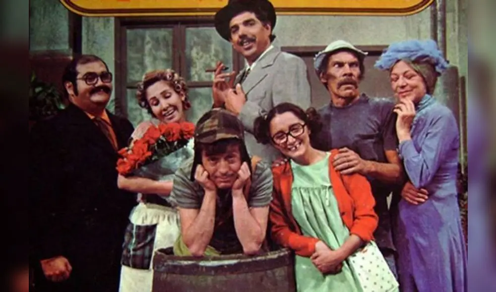 En el 2019 se publicó una foto inédita del elenco durante los últimos años del El Chavo del Ocho. (Foto: Ecuavisa)