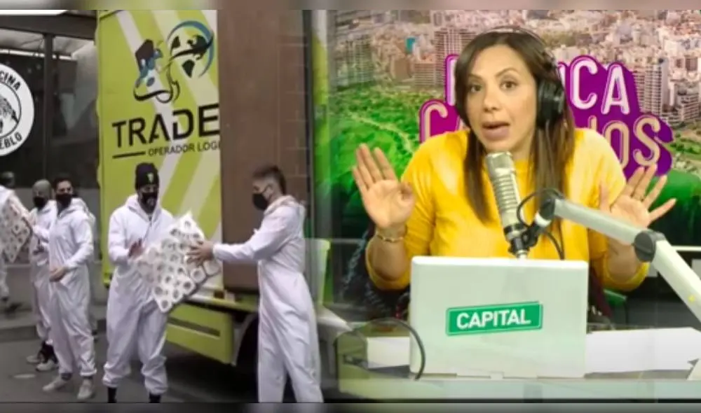 La conductora comentó sobre una de las últimas declaraciones de Aldo Miyashiro, con la que respaldó el trabajo social que realizan los integrantes del reality. (Foto: Captura Capital) La conductora comentó sobre una de las últimas declaraciones de Aldo Miyashiro, con la que respaldó el trabajo social que realizan los integrantes del reality. (Foto: Captura Capital)