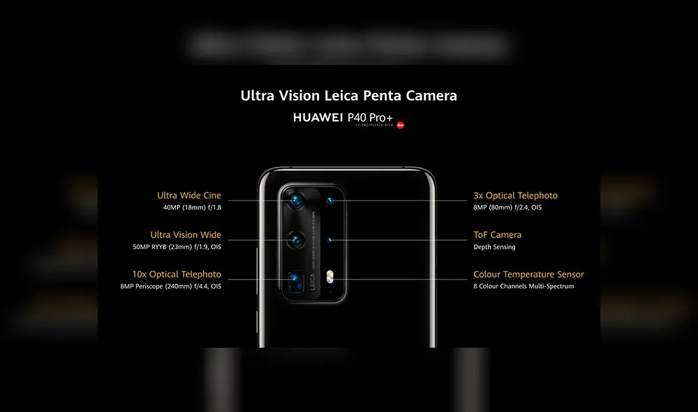 El nuevo Huawei P40 llega un sistema de cinco cámaras traseras. El nuevo Huawei P40 llega un sistema de cinco cámaras traseras.