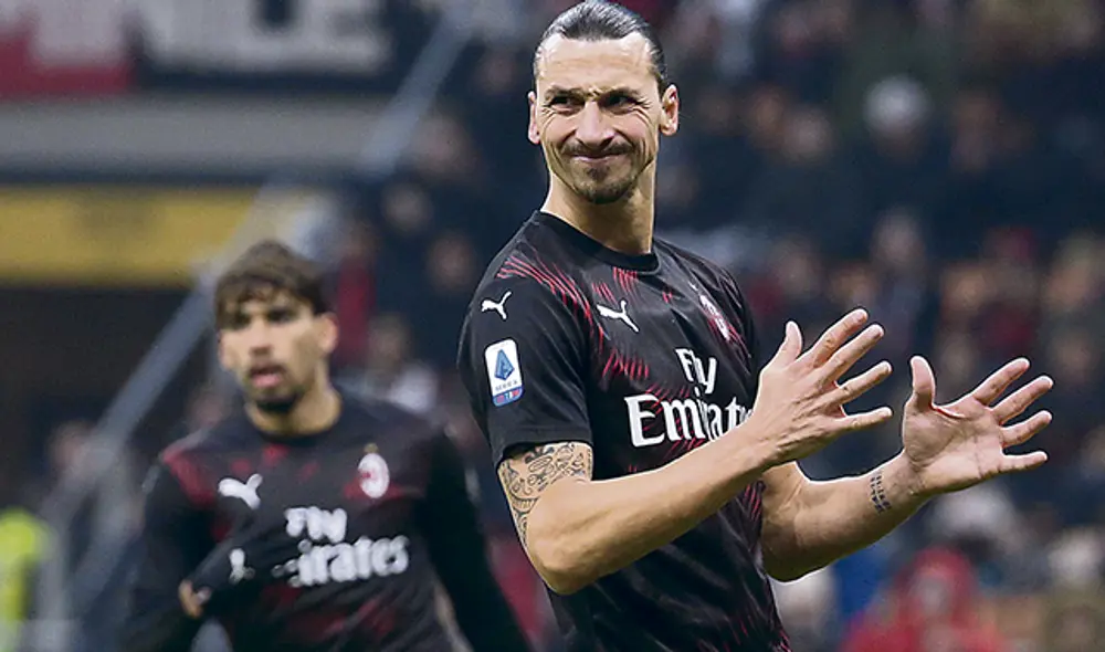 Volvió. Zlatan Ibrahimovic fue recibido con aplausos, no obstante, no fue su mejor partido. Foto: EFE.