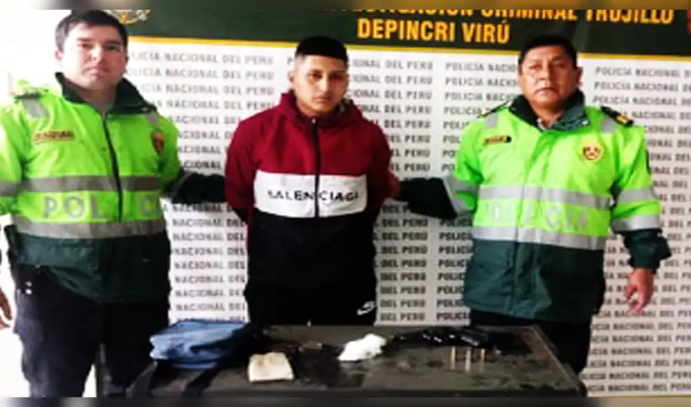 Erick Dávila Chero se encuentra en detenido en la comisaría.