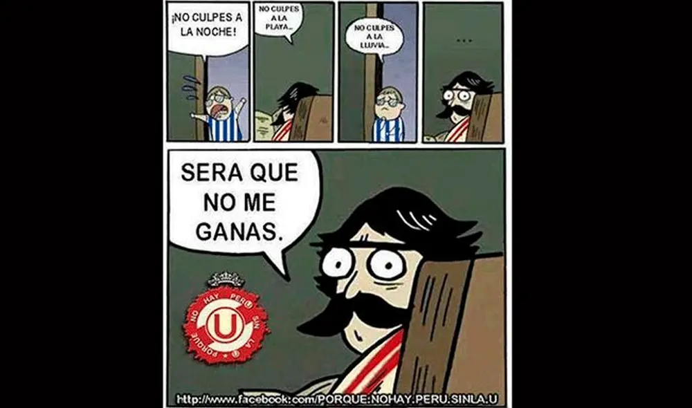 Los memes calientan la previa del clásico del fútbol peruano entre Universitario y Alianza Lima. | Foto: Facebook