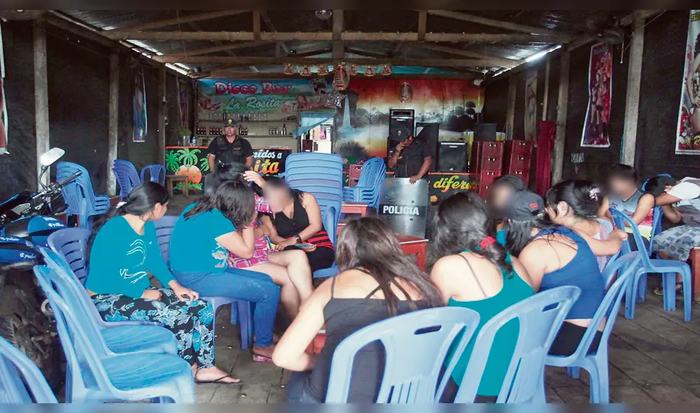 Rescate. En operativos la PNP rescató a 19 mujeres.