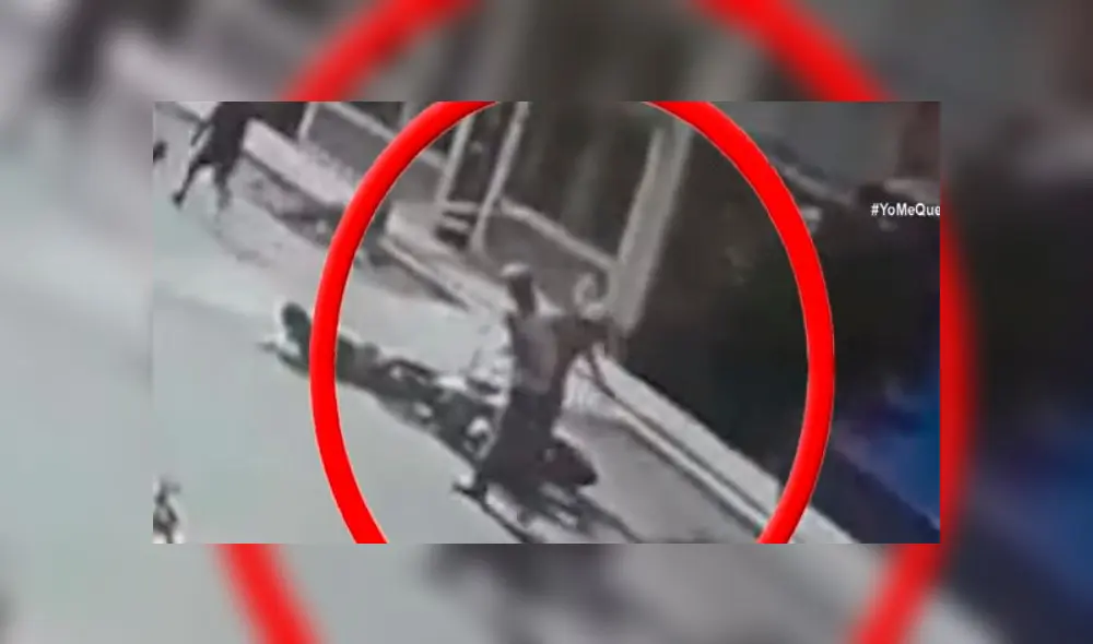 La Policía está detrás de los pasos de cómplice. Foto: Captura/Panamericana TV. La Policía está detrás de los pasos de cómplice. Foto: Captura/Panamericana TV.