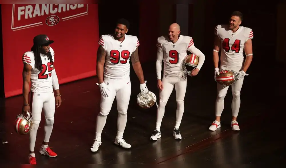 San Franciso 49ers. Fuente: Sitio web 49ers San Franciso 49ers. Fuente: Sitio web 49ers