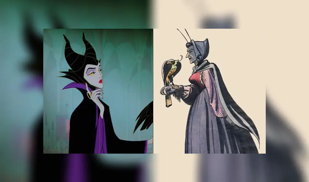 Filtran bocetos originales de memorables personajes de Disney [FOTOS]