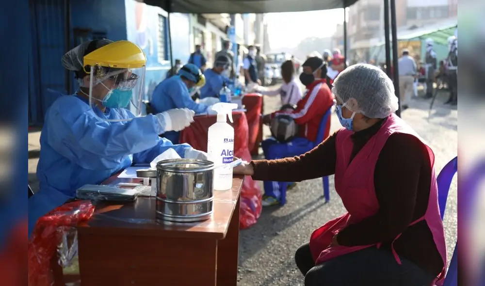 Trujillo: aplican pruebas rápidas de COVID-19 en mercados Trujillo: aplican pruebas rápidas de COVID-19 en mercados