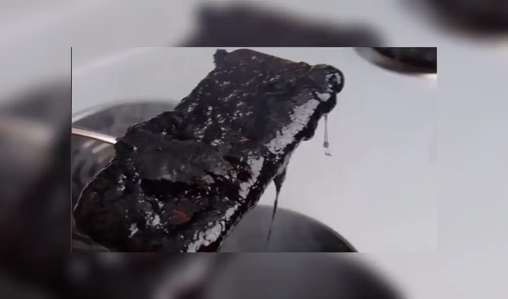 Generando una pasta biscoza de negro.