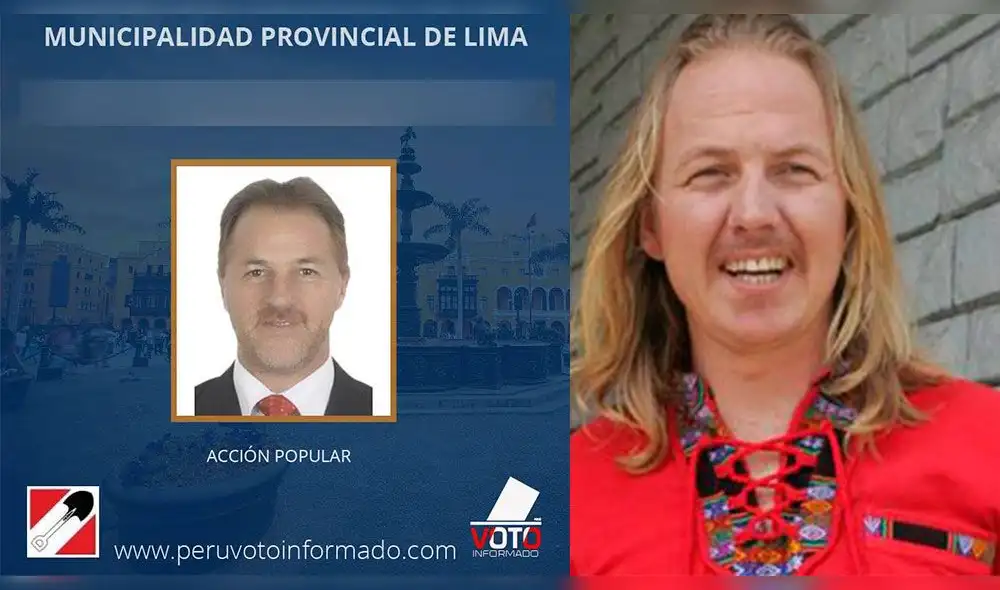 Facebook: Comparan a candidato municipal de Lima con 'El Gringo Karl' en las redes [FOTO]