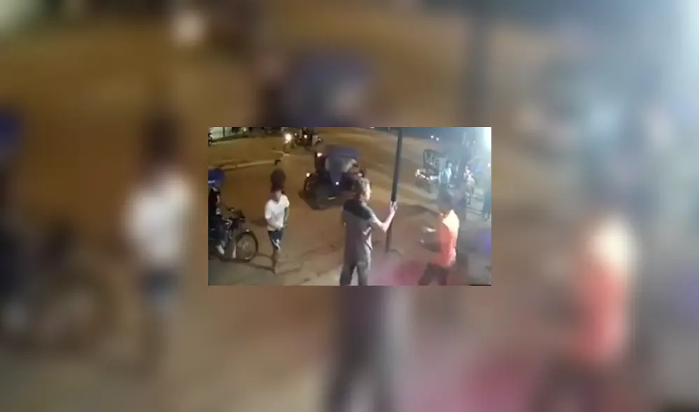 sujeto amenazó con pistola a vigilante tras impedir su ingreso a un bar