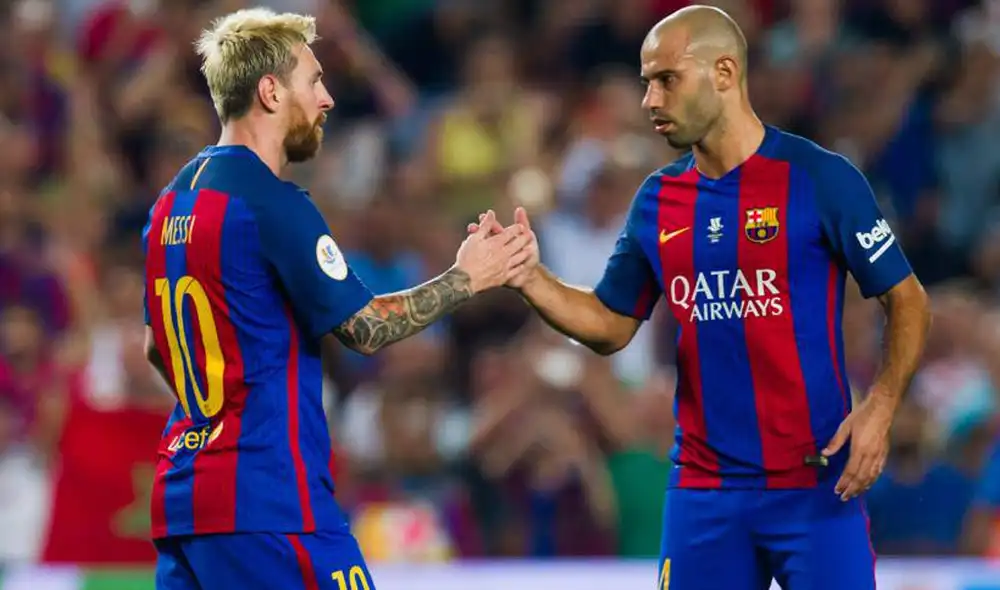 Javier Mascherano se refirió al Barcelona vs. Bayern Múnich por la Champions League. | Foto: EFE
