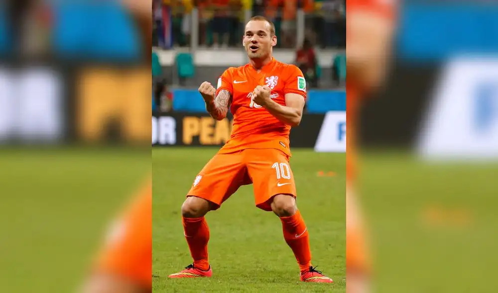 Wesley Sneijder le dice adiós al fútbol en el Perú-Holanda