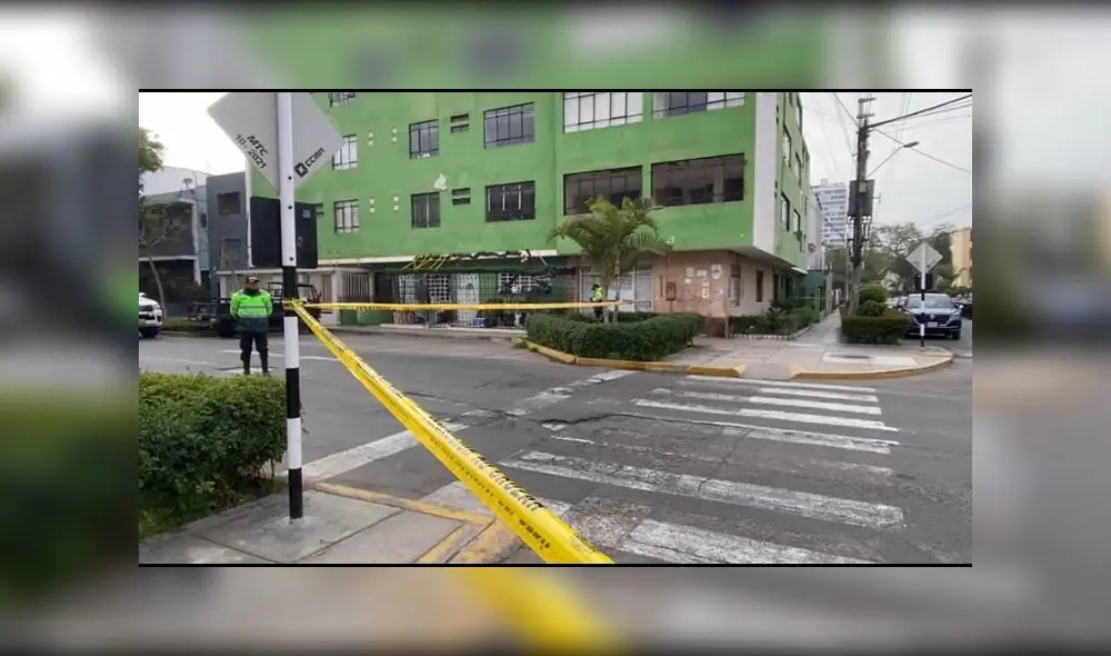 El hecho ocurrió en la cuadra 21 del jirón Cápac Yupanqui, ubicado en el distrito de Lince. Foto: Vanessa Trebejo/URPI-LR El hecho ocurrió en la cuadra 21 del jirón Cápac Yupanqui, ubicado en el distrito de Lince. Foto: Vanessa Trebejo/URPI-LR
