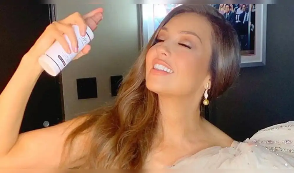 Thalía se muestra al natural y usuarios le recuerdan sus cirugías [VIDEO]
